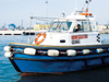 La motobarca “Delfino”, la più moderna adibita a operazioni off-shore